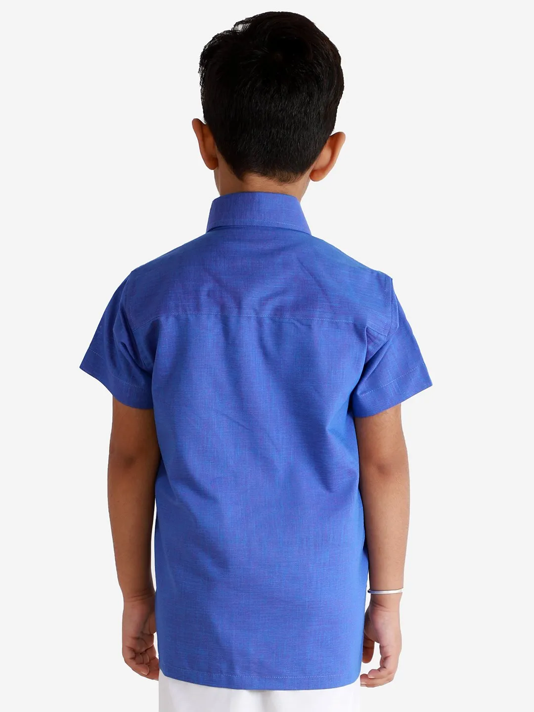 Cotton Short Sleeves Ethnic Shirt for Boys - JBN Creation
