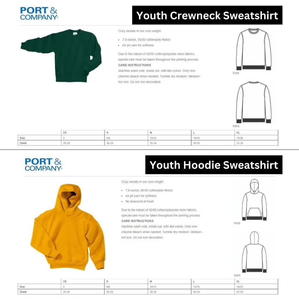 FZ United Boys Lacrosse Property of FZ United Design On Adult and Youth Tees And Sweatshirts