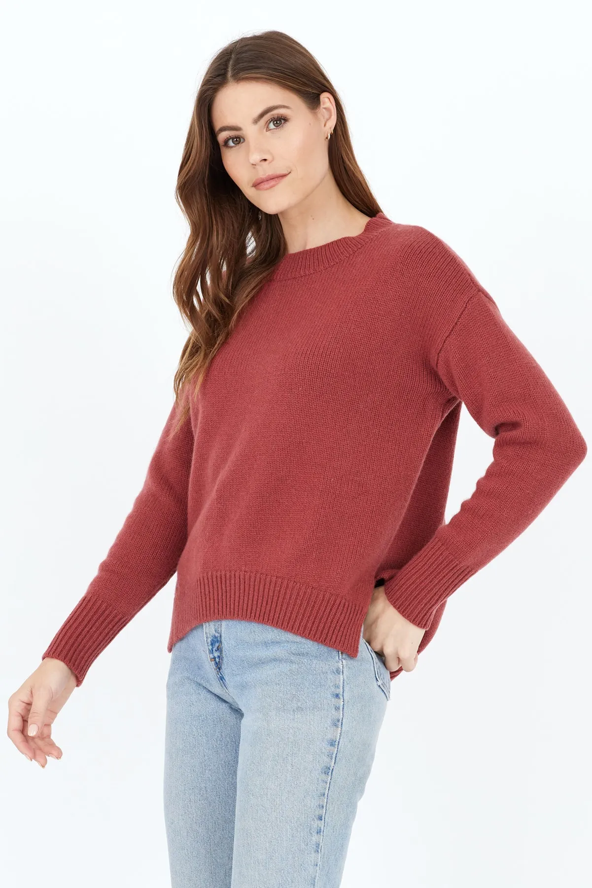 Lyle Cashmere Pullover - Saffron