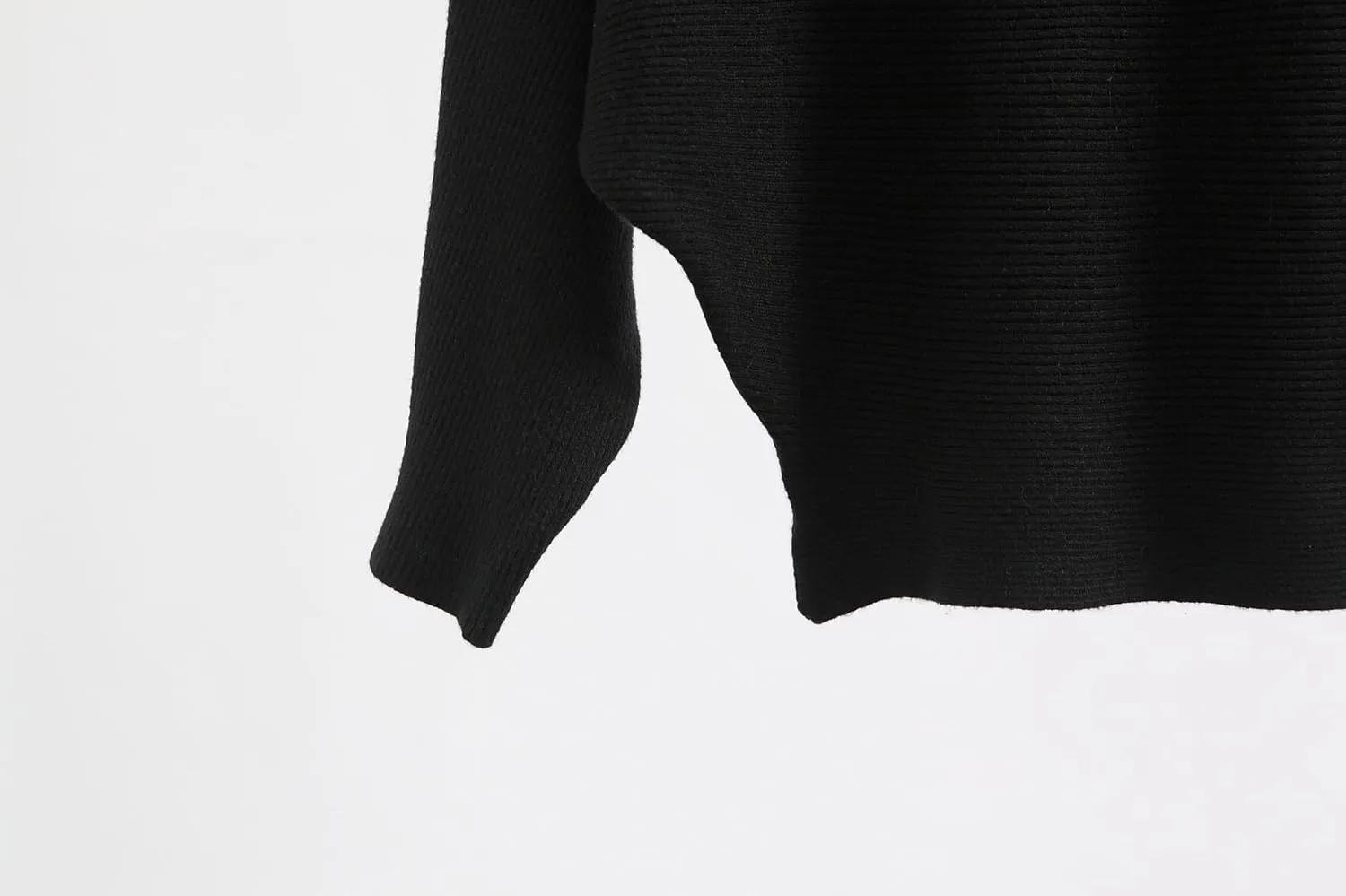 Women's Boat Neck Batwing Sleeves Dolman Fall Winter Knitted Sweaters Pullovers Tops